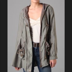 Free People Full Sweep Hooded Anorak Parka Jacket